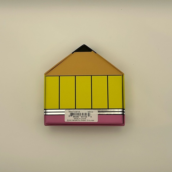 *New* Betsey Johnson Gold Glitter Pencil Bracelet - Picture 5 of 5